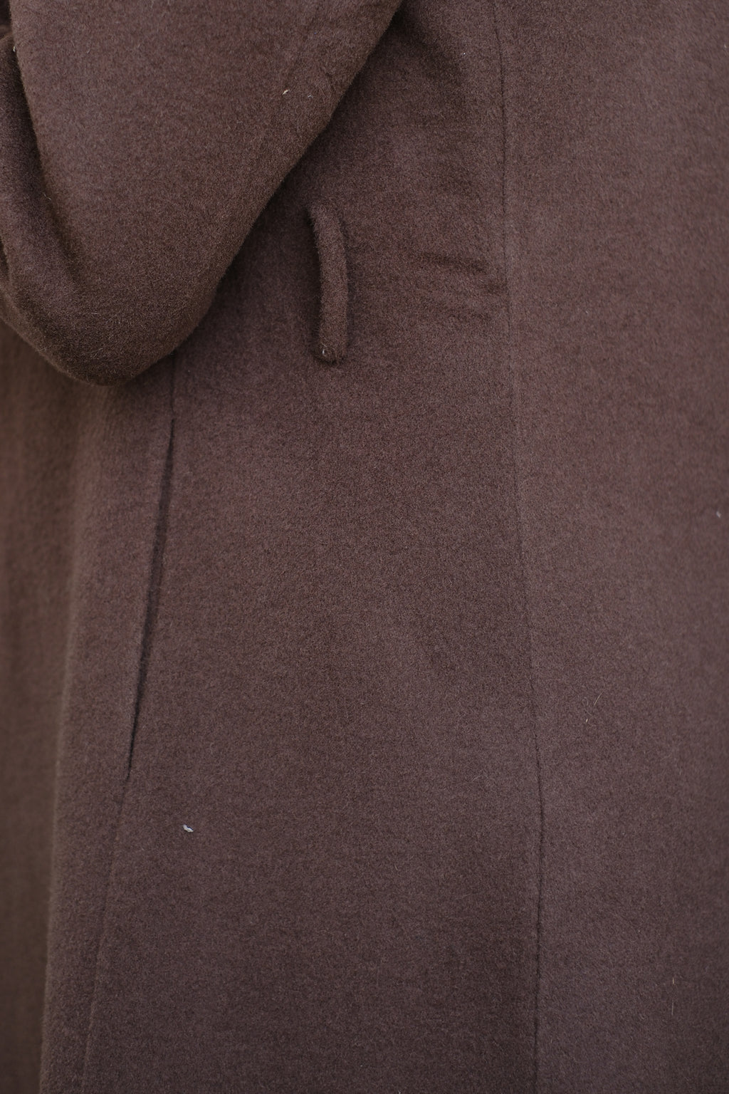 Wool Cashmere Chocolate Overcoat II