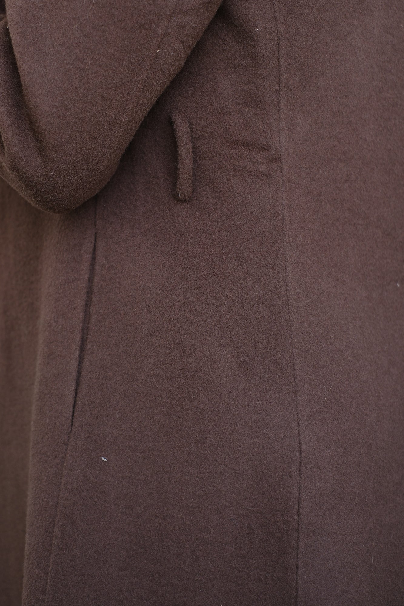 Wool Cashmere Chocolate Overcoat II