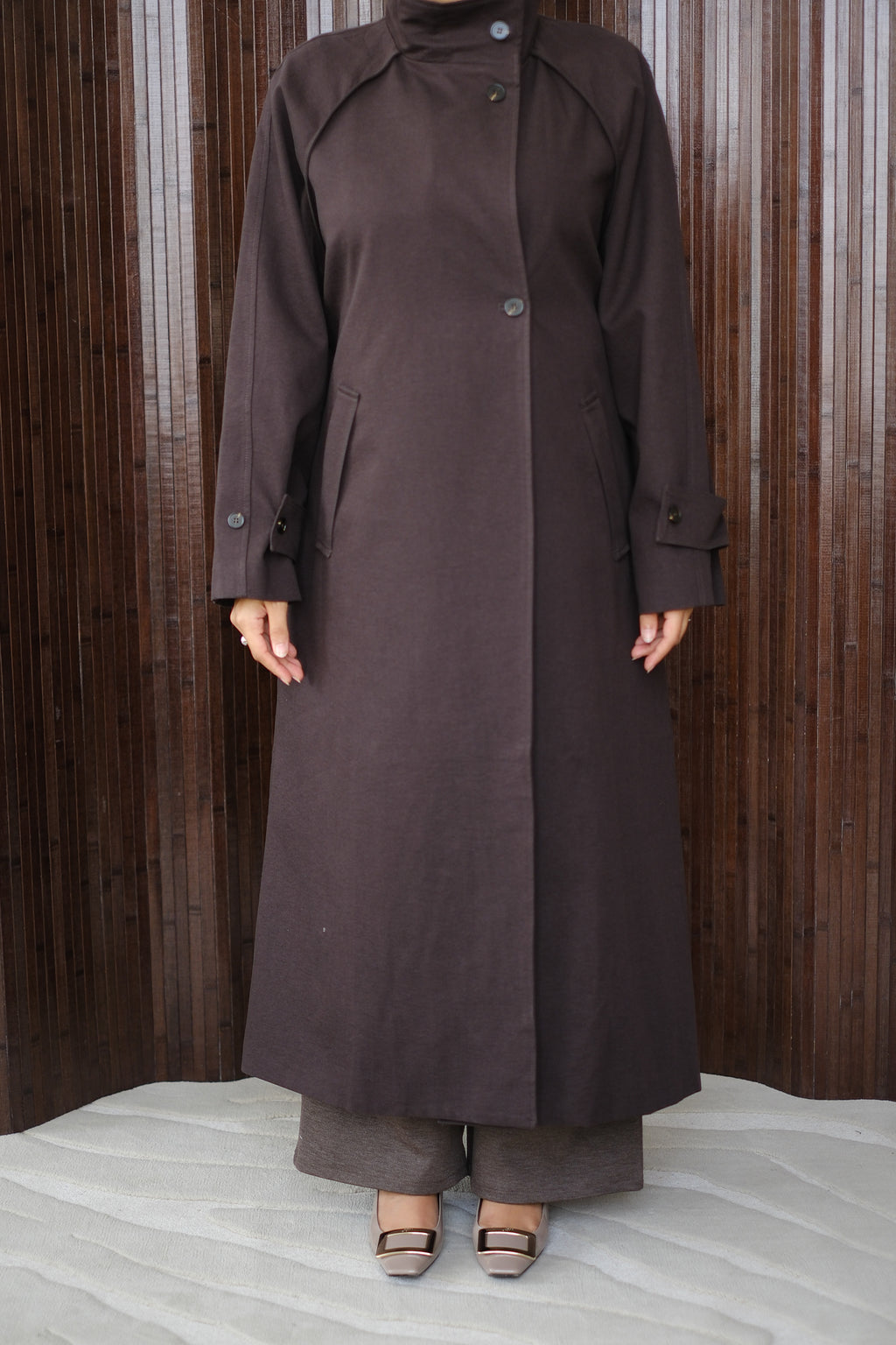 Espresso Trench Coat