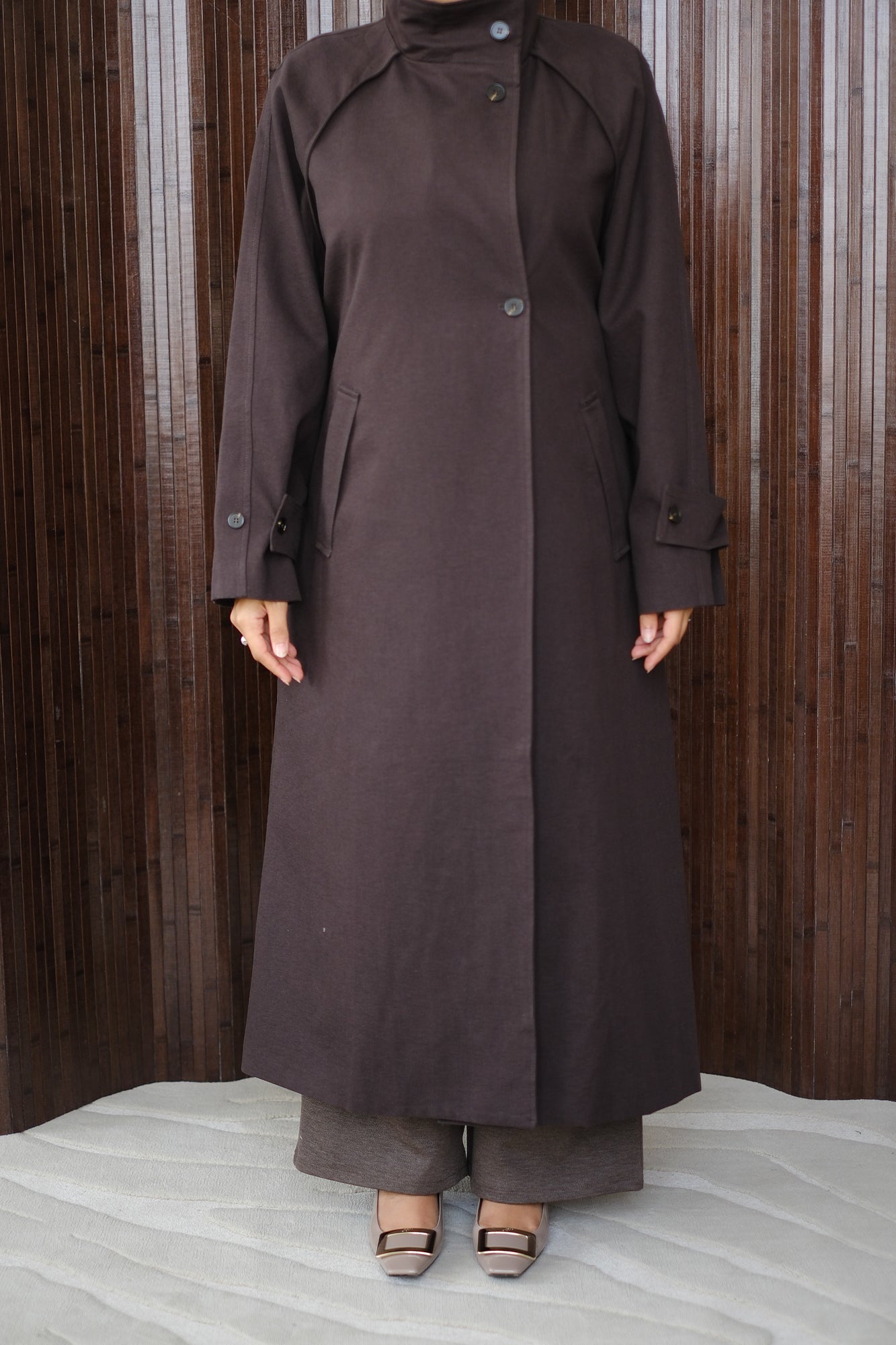 Espresso Trench Coat