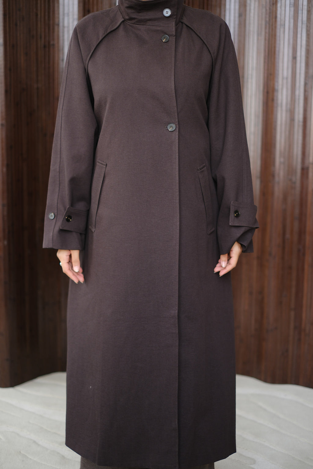 Espresso Trench Coat