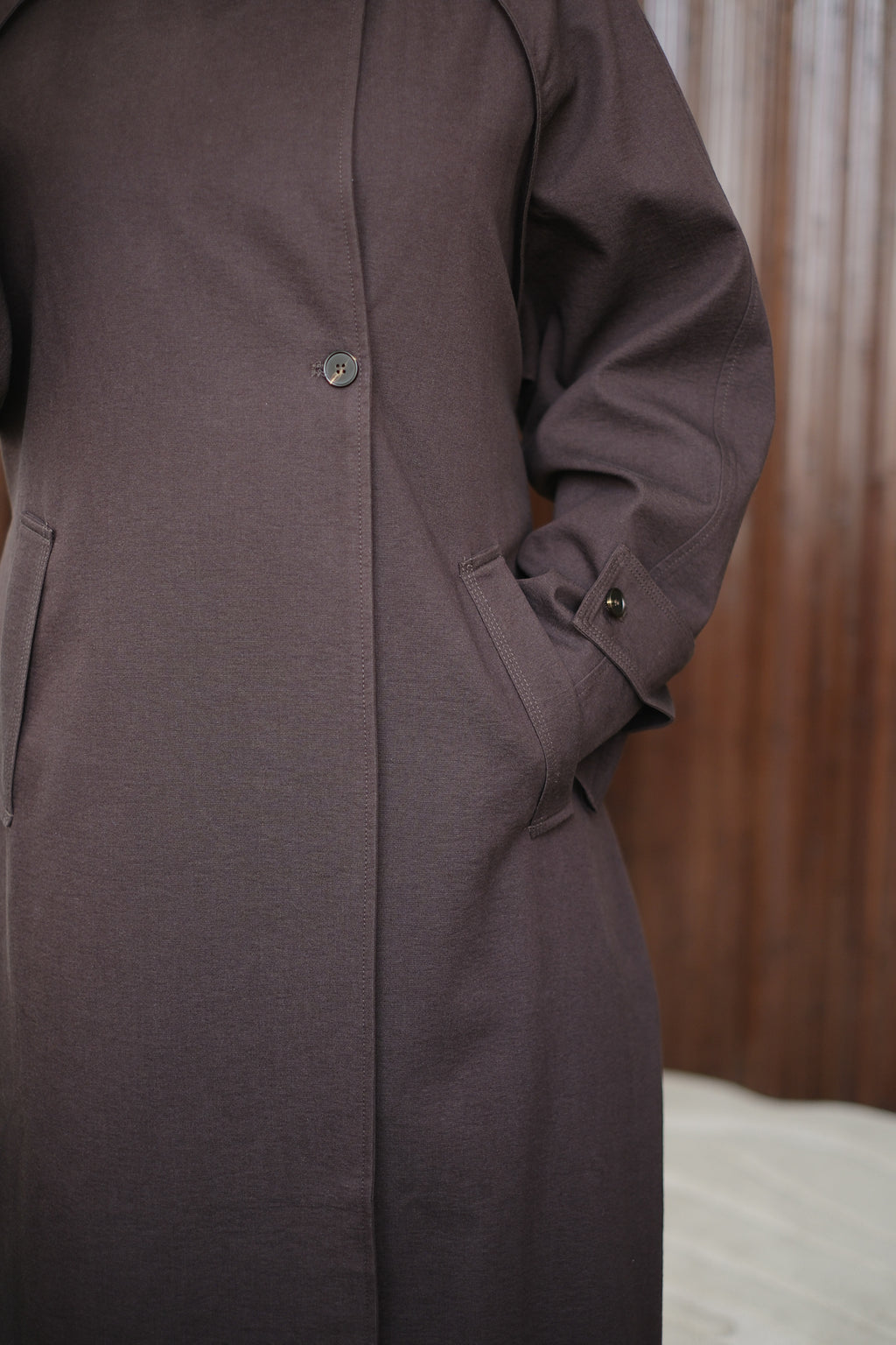 Espresso Trench Coat