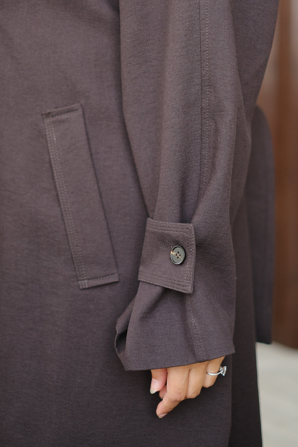 Espresso Trench Coat