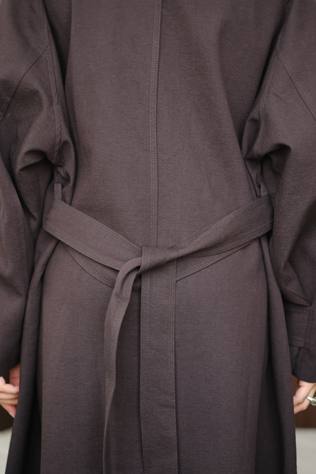 Espresso Trench Coat