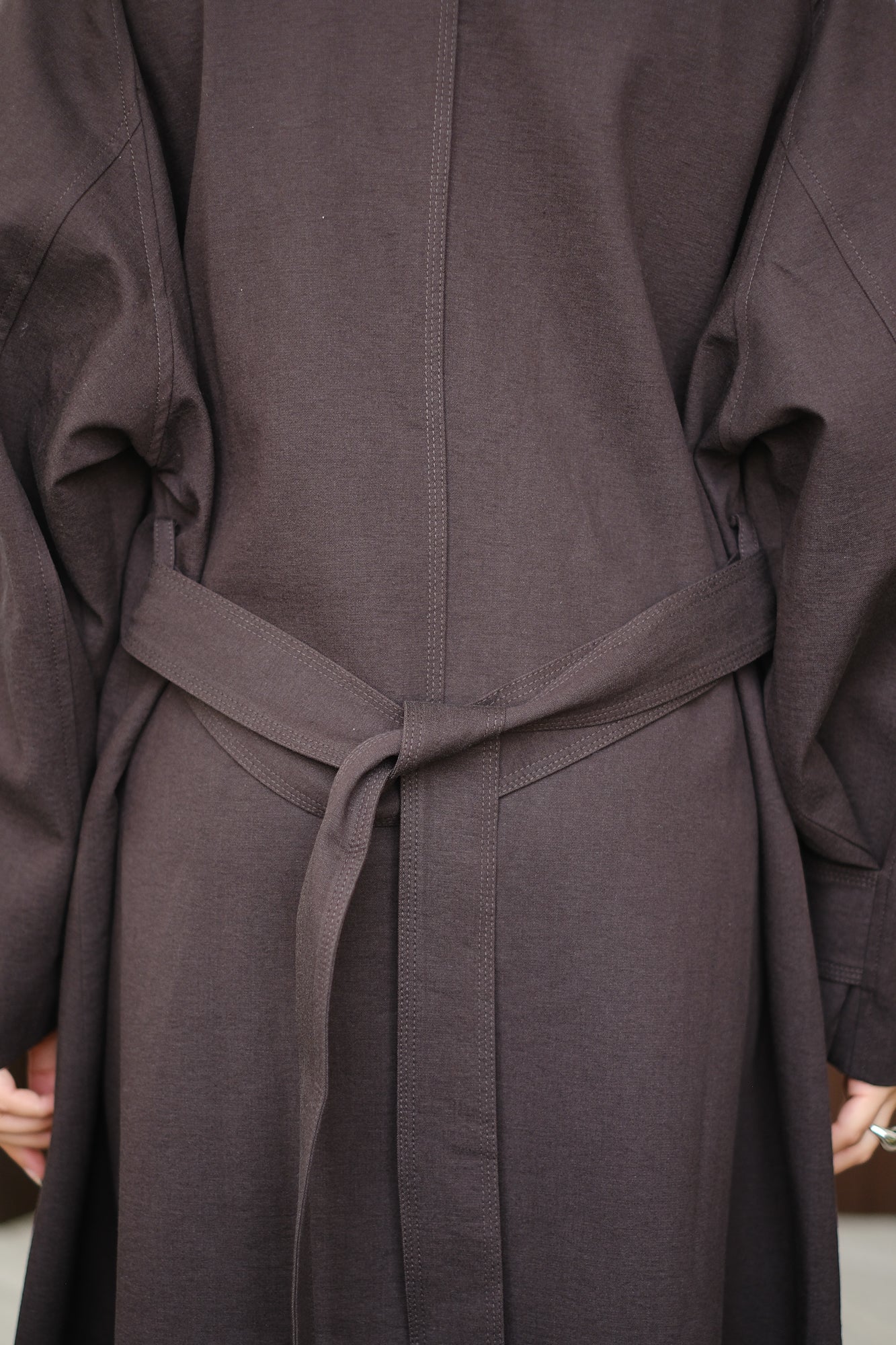 Espresso Trench Coat