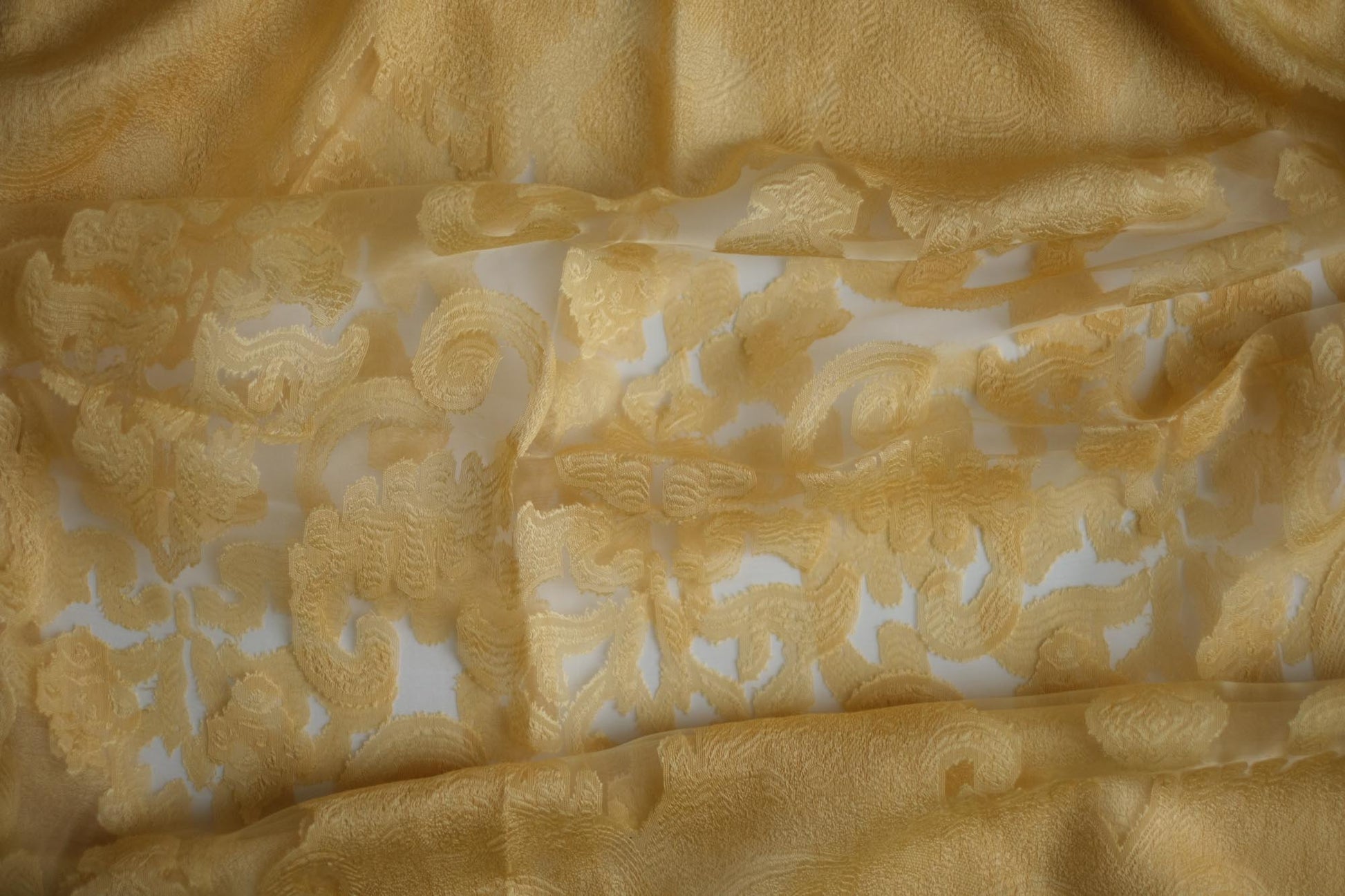 Gold Sheer Scarf