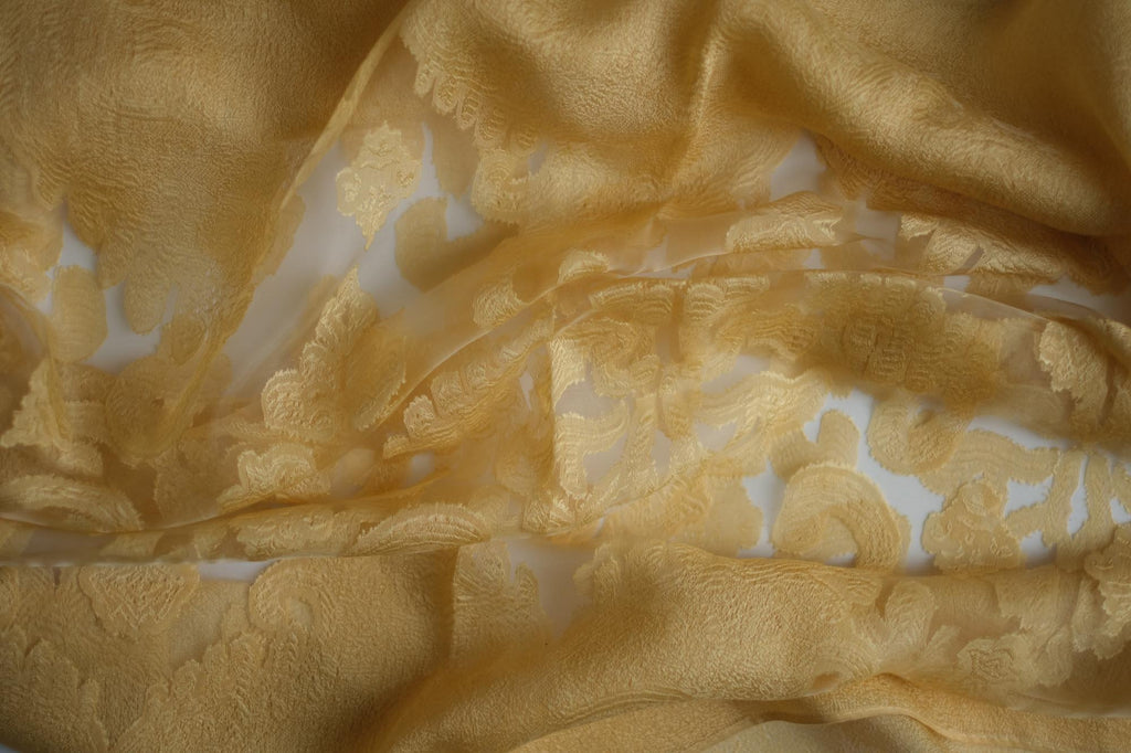 Gold Sheer Scarf