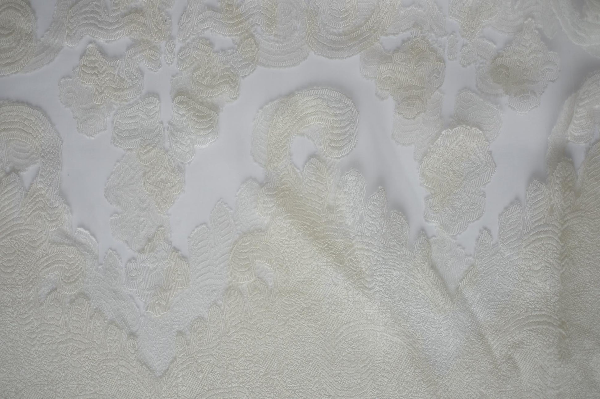 Off White Sheer Scarf