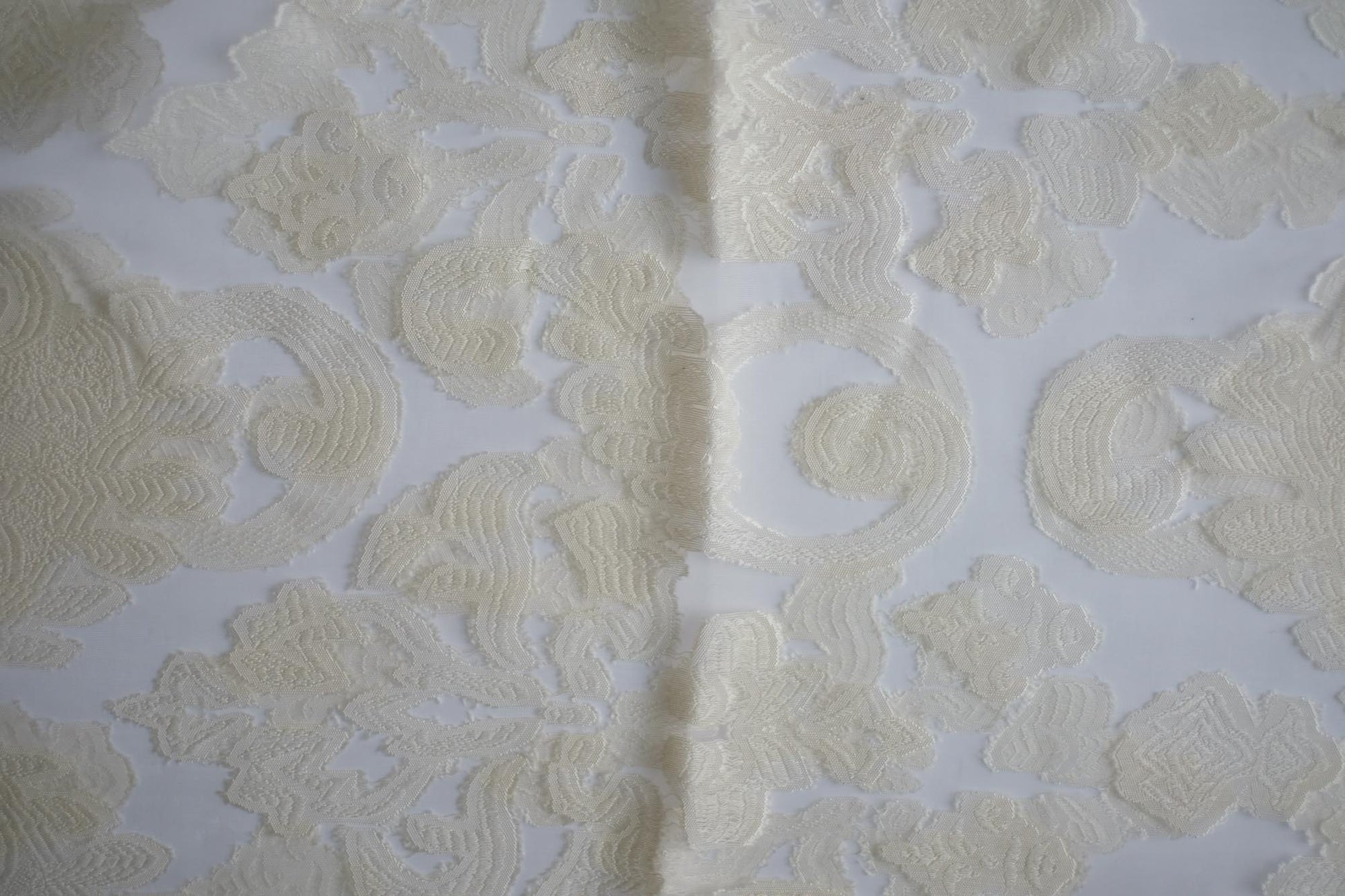 Off White Sheer Scarf