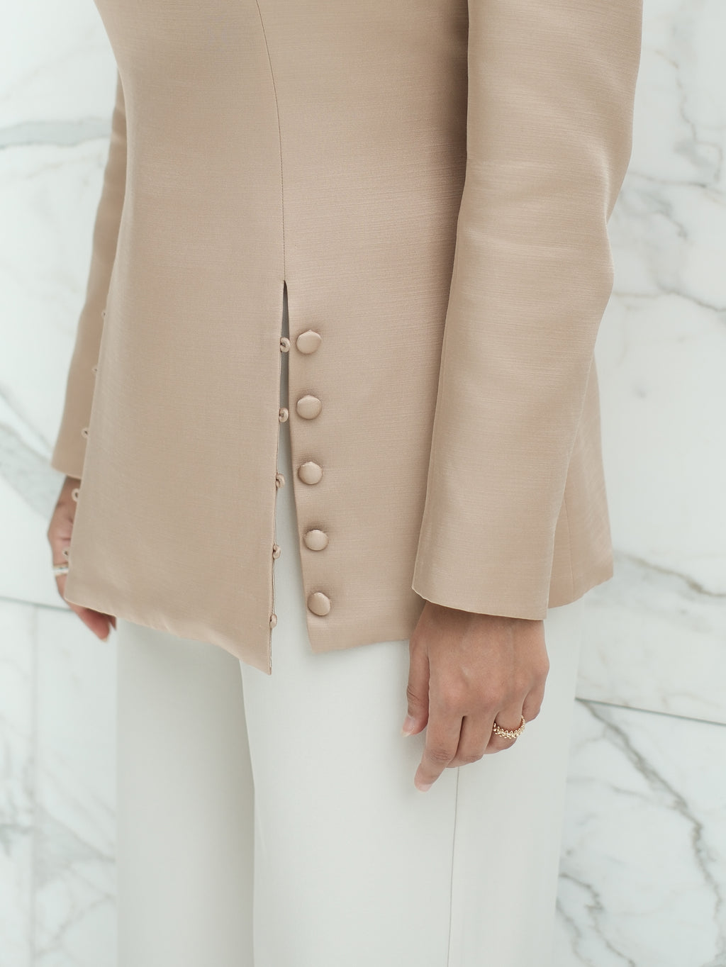 The Sculpted Top in Gold