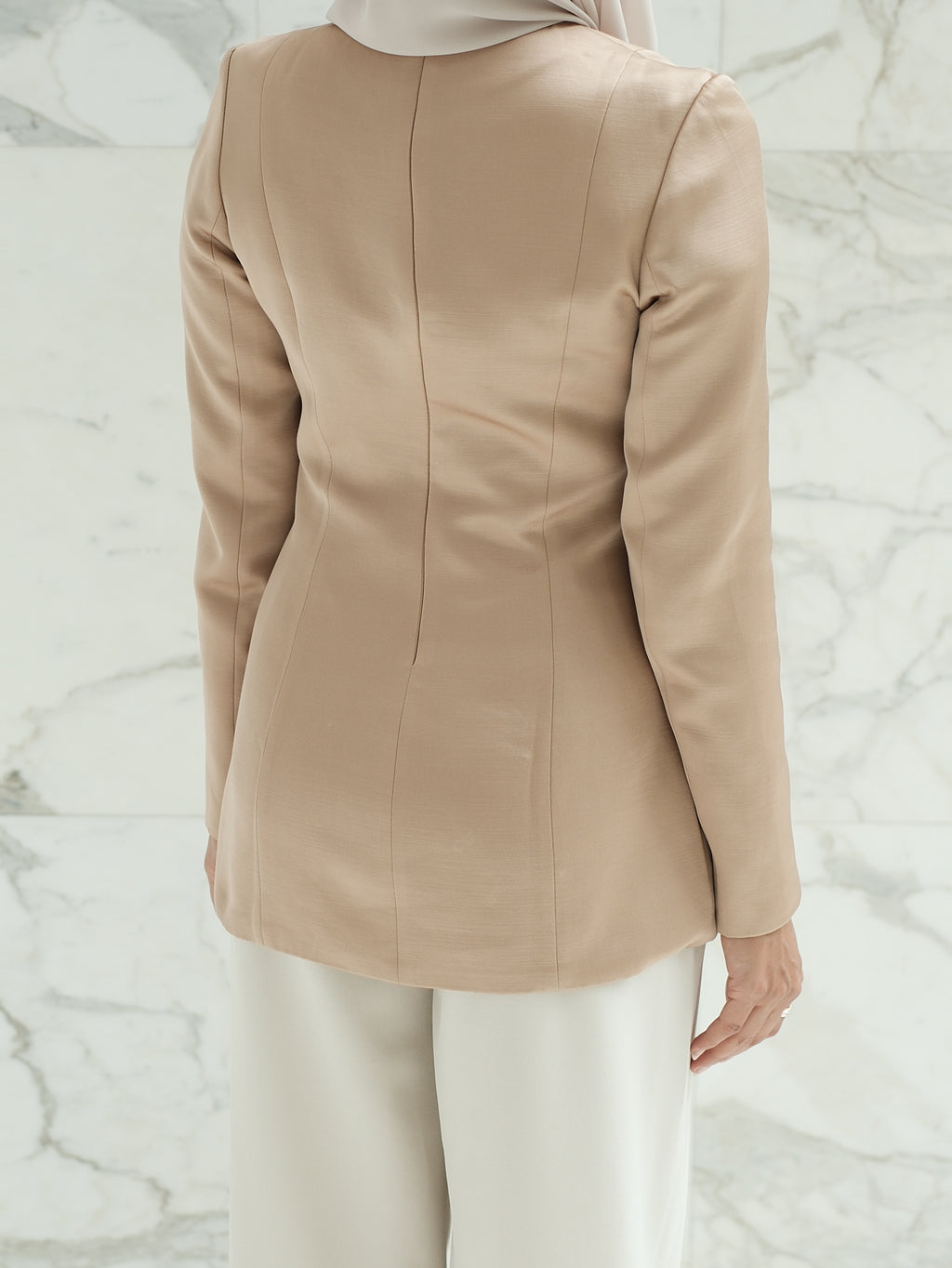 The Sculpted Top in Gold