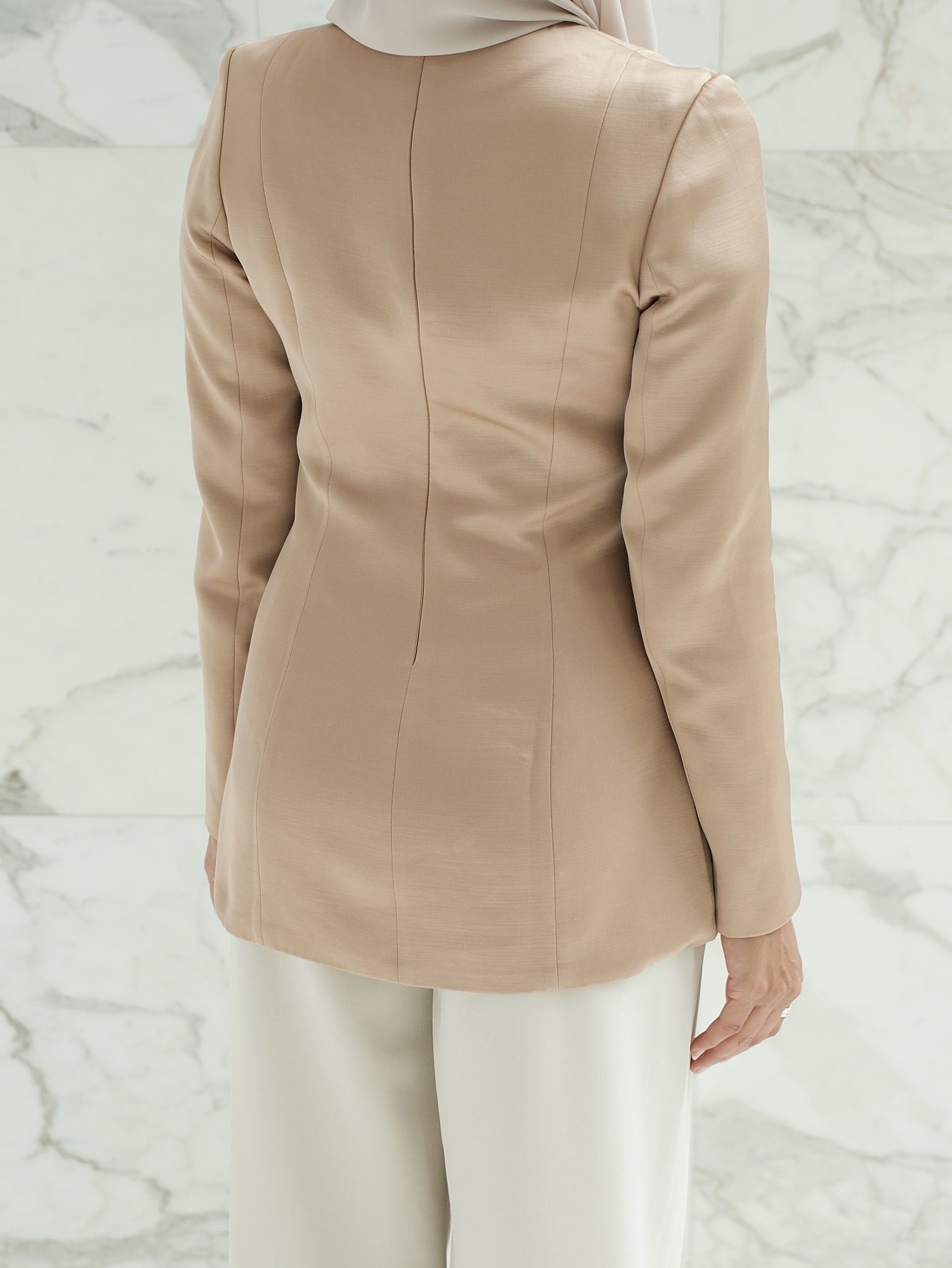 The Sculpted Top in Gold
