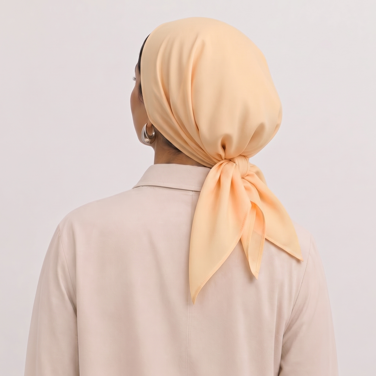 PEACH SCARF 85