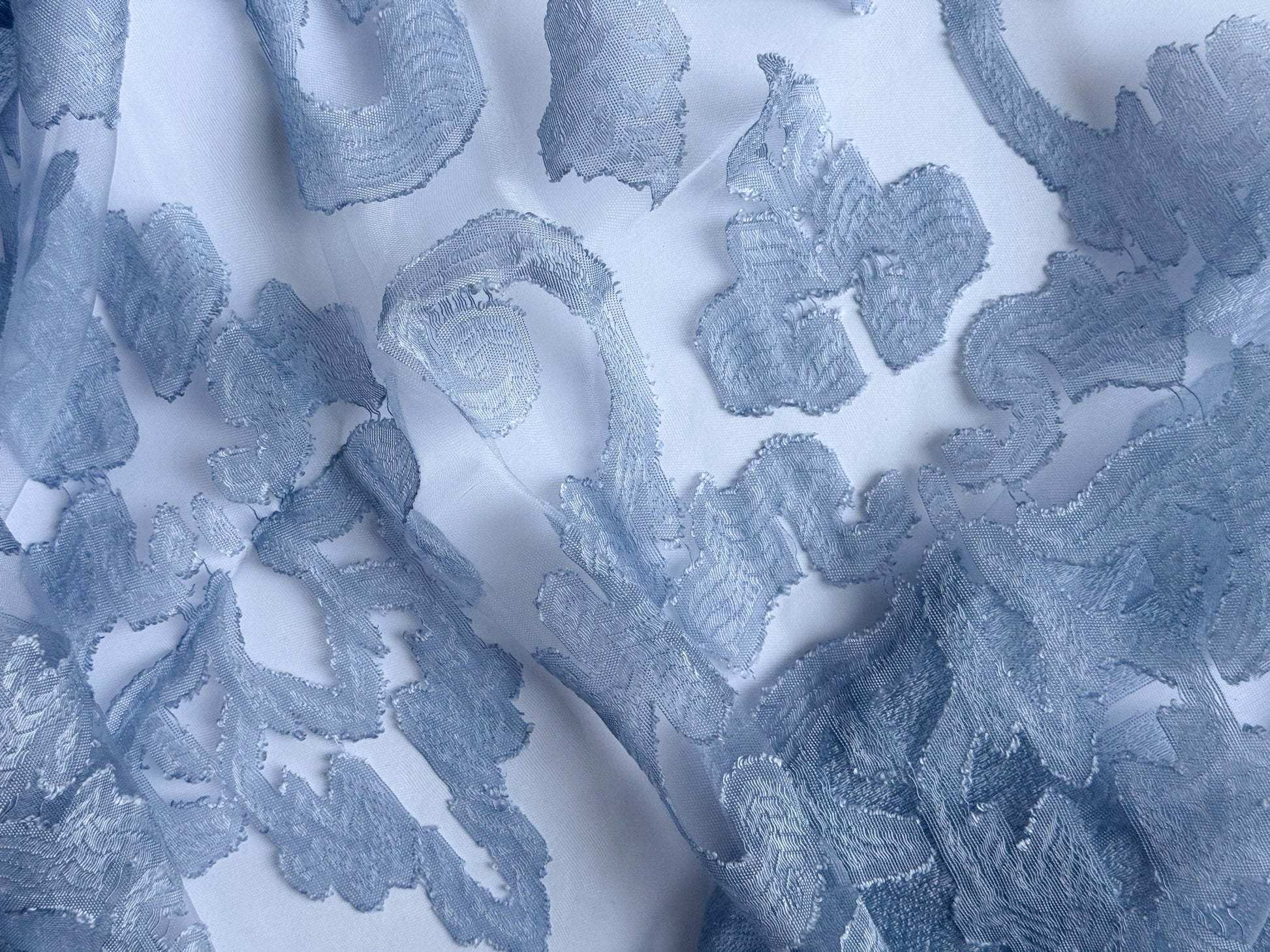 Blue Sheer Scarf