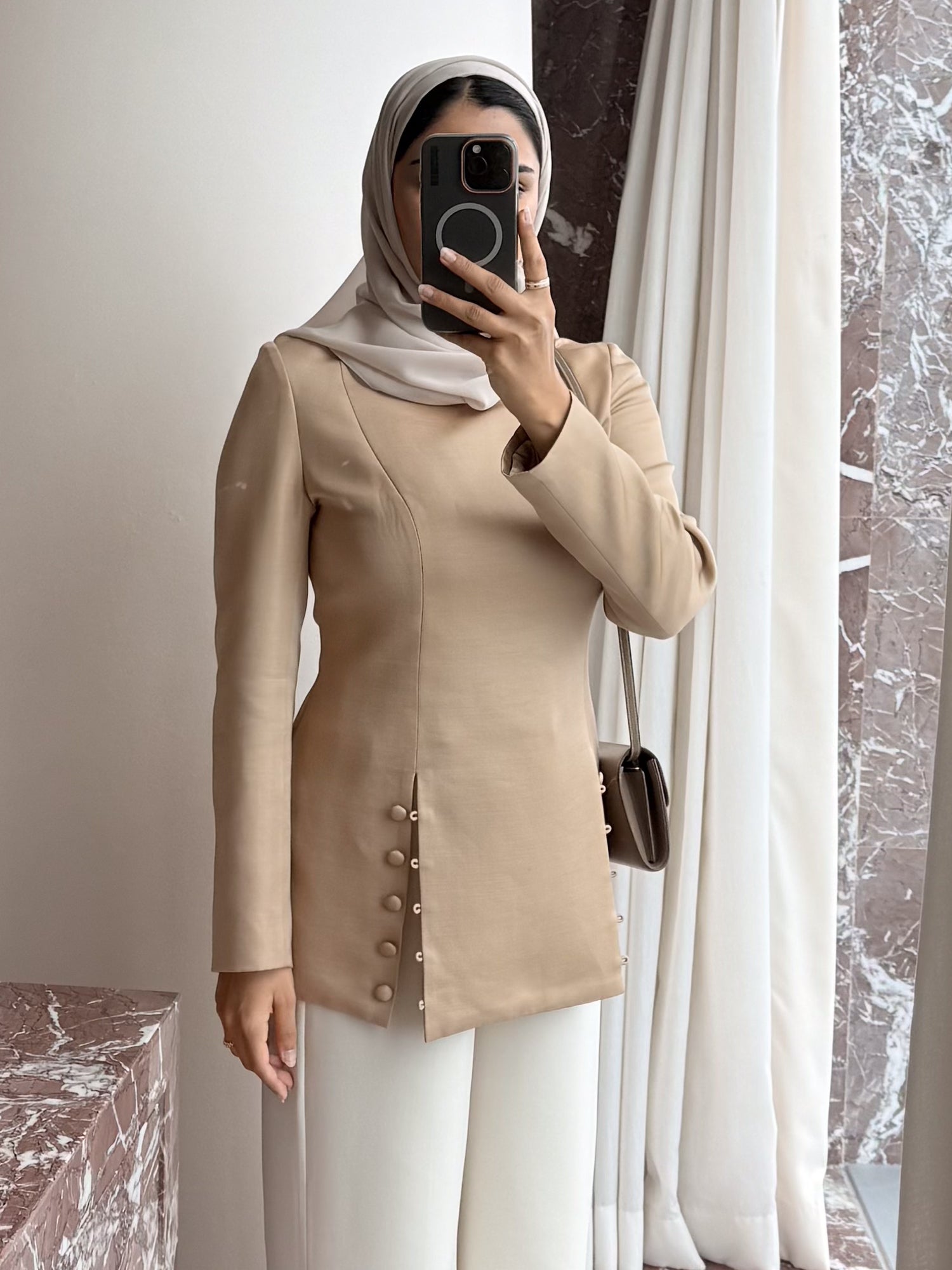 The Sculpted Top in Gold