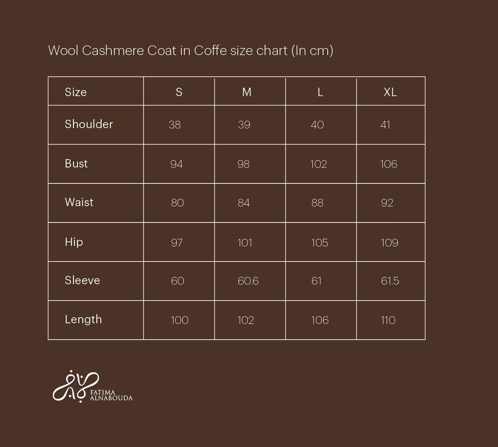 Wool Cashmere Coffee Overcoat