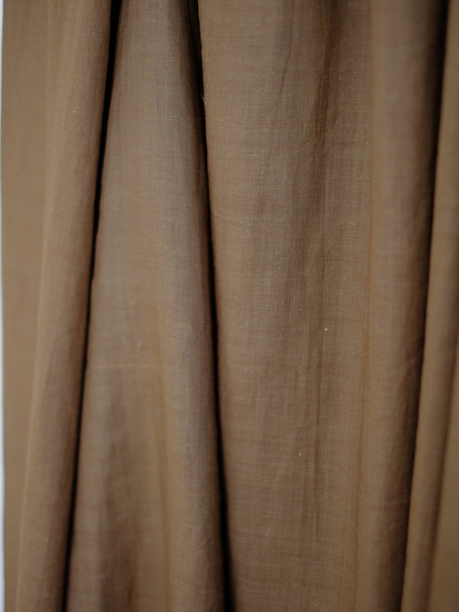 The Flow Linen Skirt in Light Brown